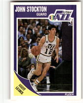 1989 Fleer Base Set #156 John Stockton