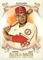 2021 Topps Allen & Ginter #347 David Fletcher