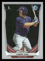 2014 Bowman Chrome Prospects #BCP40 Logan Vick