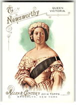2014 Topps Allen & Ginter #100 Queen Victoria