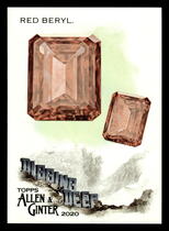 2020 Topps Allen & Ginter Digging Deep #DD-1 Red Beryl