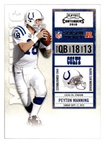 2010 Playoff Contenders #41 Peyton Manning