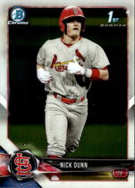 2018 Bowman Chrome Draft #BDC-149 Nick Dunn