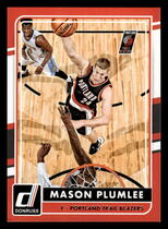 2015 Donruss Base Set #101 Mason Plumlee