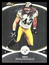 2010 Finest Base Set #70 Troy Polamalu