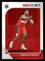 2019 Panini NBA Hoops #231 Admiral Schofield