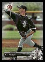 2017 Bowman Draft #BD-130 A.J. Puckett