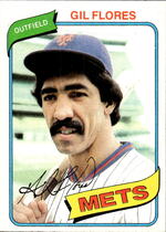 1980 Topps Base Set #478 Gil Flores