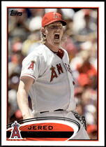2012 Topps Base Set Series 1 #250 Jered Weaver