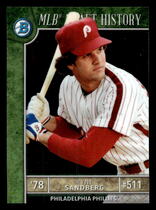 2017 Bowman Draft MLB Draft History #MLBD-RS Ryne Sandberg