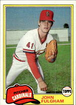 1981 Topps Base Set #523 John Fulgham