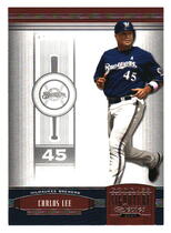 2005 Donruss Signature #65 Carlos Lee