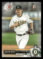 2017 Bowman Draft #BD-60 Austin Beck