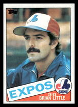 1985 Topps Base Set #257 Bryan Little