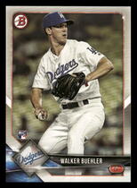 2018 Bowman Base Set #59 Walker Buehler
