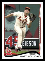 2014 Topps Base Set #329 Matt Holliday