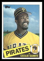 1985 Topps Base Set #457 Cecilio Guante