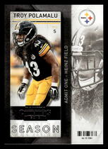2013 Panini Contenders #91 Troy Polamalu