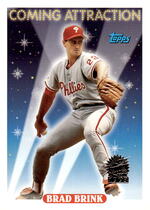 1993 Topps Base Set #818 Brad Brink
