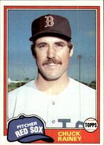 1981 Topps Base Set #199 Chuck Rainey