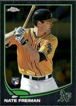 2013 Topps Chrome #97 Nate Freiman