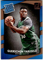 2017 Donruss Base Set #154 Guerschon Yabusele