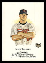 2008 Topps Allen & Ginter #272 Matt Tolbert