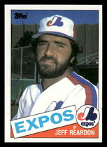 1985 Topps Base Set #375 Jeff Reardon