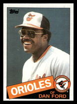 1985 Topps Base Set #252 Dan Ford
