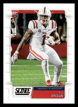 2019 Score Base Set #348 A.J. Brown