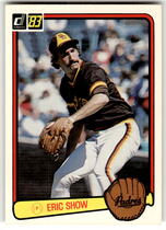 1983 Donruss Base Set #439 Eric Show