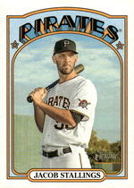 2021 Topps Heritage #352 Jacob Stallings