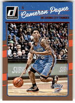 2016 Donruss Base Set #148 Cameron Payne