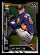 2016 Bowman Chrome Scouts Top 100 Updates #BSU-JM Joe Musgrove