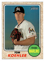 2017 Topps Heritage #114 Tom Koehler