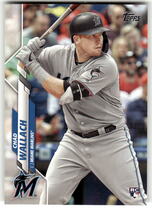 2020 Topps Base Set Series 2 #658 Chad Wallach