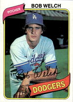 1980 Topps Base Set #146 Bob Welch