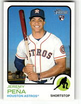 2022 Topps Heritage High Number #629 Jeremy Pena