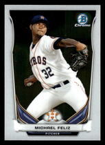 2014 Bowman Chrome Prospects Series 2 #BCP32 Michael Feliz