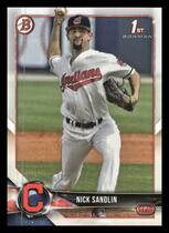 2018 Bowman Draft #BD-34 Nick Sandlin