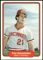 1982 Fleer Base Set #68 Paul Householder
