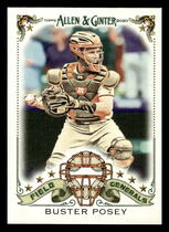 2020 Topps Allen & Ginter Field Generals #FG-14 Buster Posey