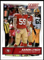 2016 Score Base Set #278 Aaron Lynch