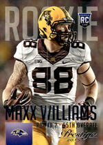 2015 Panini Prestige #268a Maxx Williams
