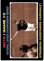 2020 Topps Heritage #204 Strasburg Unstoppable