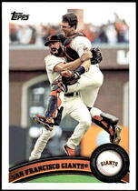 2011 Topps Base Set Series 2 #552 San Francisco Giants