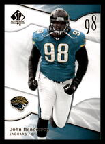 2009 SP Authentic #97 John Henderson