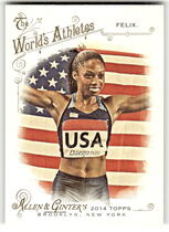 2014 Topps Allen & Ginter #213 Allyson Felix