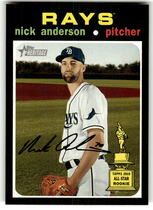 2020 Topps Heritage #316 Nick Anderson