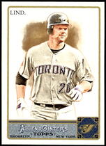 2011 Topps Allen and Ginter #281 Adam Lind